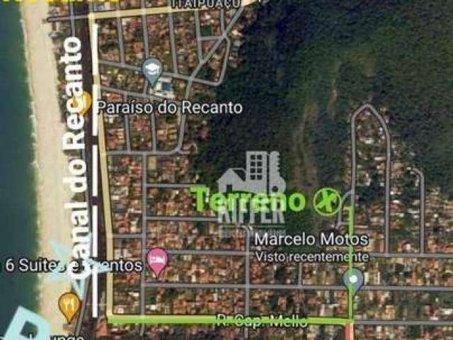 Terreno à venda, 480 m² por R$ 150.000,00 - Recanto de Itaipuaçu - Maricá/RJ