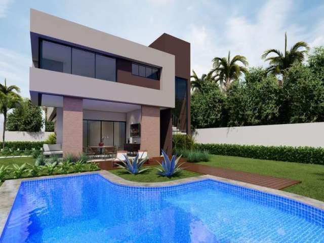 Casa nova | 5 suites + gab | 280m2 | lote de 500m2 | vilas