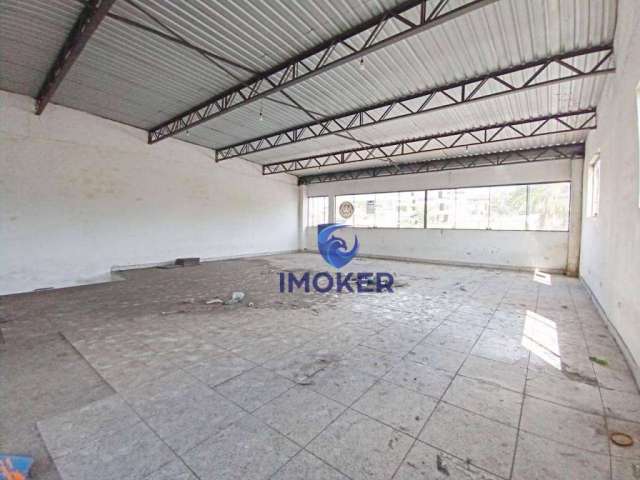 Salão comercial em sobreloja, Itaquaquecetuba; 160 m²