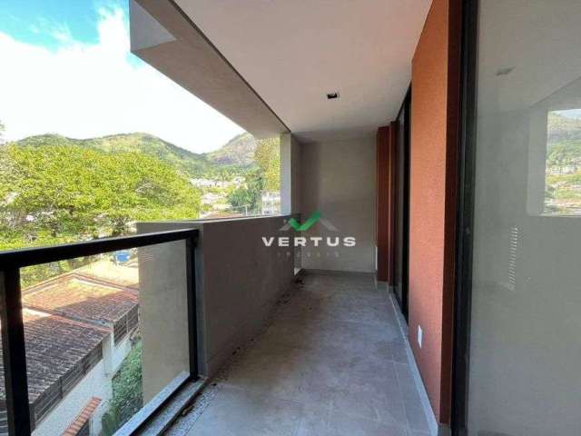 Apartamento com 2 quartos à venda, 75 m² por R$ 500.000 - Agriões - Teresópolis/RJ