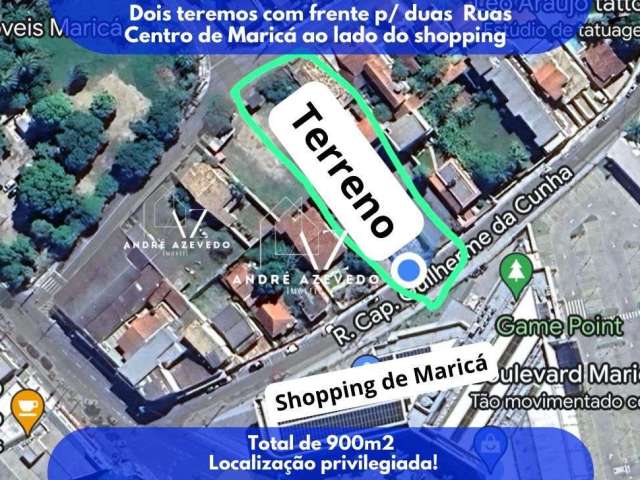 Terreno à venda, ao lado do Shopping Boulevard 900 m² por R$ 1.900.000 - Centro - Maricá/RJ