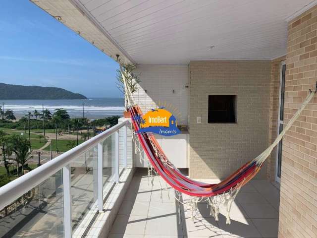 Apartamento à Venda em Bertioga-SP, Vista para o mar,  cond. frente ao mar,  2 Quartos, 1 Suíte, 2 Salas, 2 Banheiros, 2 Vagas, 82,82 m²!