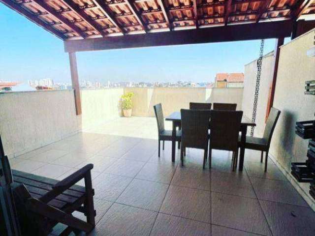 Cobertura com 2 dormitórios à venda, 100 m² por R$ 540.000 - Vila Camilópolis - Santo André/SP