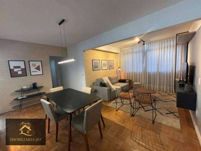 Apartamento com 2 dormitórios para alugar, 90 m² por R$ 10.000,00/mês - Cerqueira César - São Paulo/SP