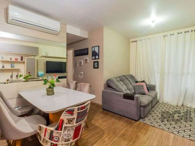 Apartamento de 3 dormitórios, sendo 1 suíte,com 70² de área privativa, living 2 ambientes, com sacada e churrasqueira, cozinha, área de serviço,  uma vaga de garagem coberta, conndomínio com piscina a