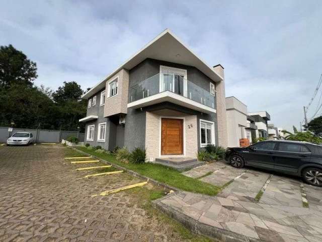 Linda Casa de Esquina à Venda no Condomínio Reservas do Lagos de Nova Ipanema I&lt;BR&gt;&lt;BR&gt;Detalhes da Casa&lt;BR&gt;3 Dormitórios todos com suite,  Incluindo uma suíte master com sacada e clo