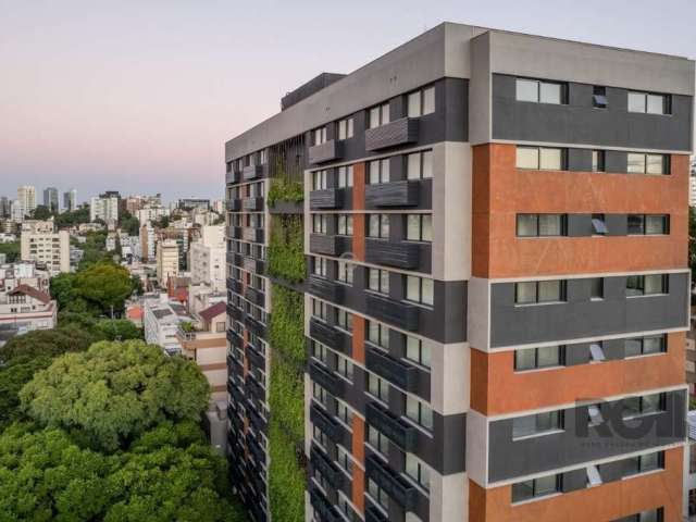 Luxuoso studio de 26m² privativos. Sendo o primeiro compacto de luxo de Porto Alegre, em localização ímpar, o Lucas By Yoo tem a assinatura de Phillipe Starck e do Yoo Studio. O estilo do escritório d