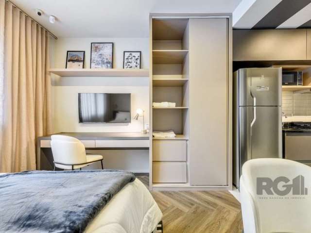 Flat - 7,47m² no bairro Petrópolis, Porto Alegre/RS&lt;BR&gt;&lt;BR&gt;Um flat com espaço para cama, banheiro e cozinha é ideal para quem busca praticidade em um ambiente compacto e funcional. O espaç