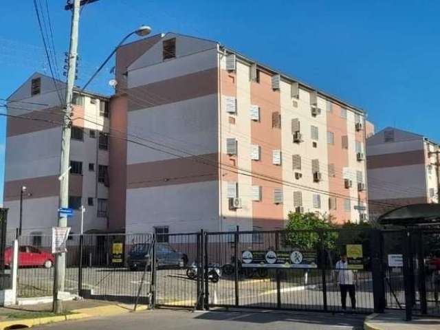 Condomínio São Francisco de Paula, bairro Rubem Berta. Portaria 24h. Estacionamento para visitante e box. Salão de festas para 100 pessoas. Bicicletário. Mercado. Lavanderia com máquinas lavaseca. Pla