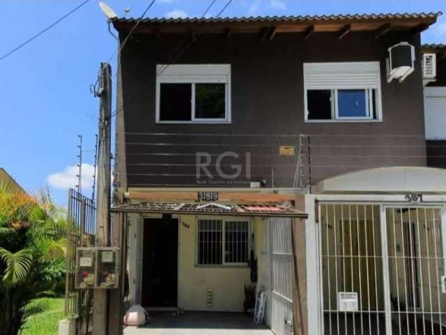 Ótimo sobrado semi mobiliado no bairro Hípica com 02 dormitórios, sendo 01 suíte, living 2 ambientes, sala de jantar com mesa, cozinha montada com exaustor, lavabo, área de serviços, pátio amplo, espa