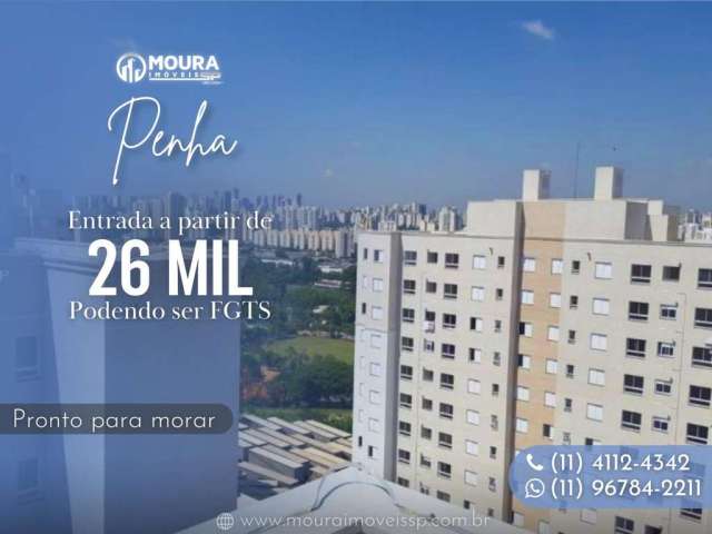 Apartamento para Venda em São Paulo, Penha, 2 dormitórios, 1 banheiro, 1 vaga