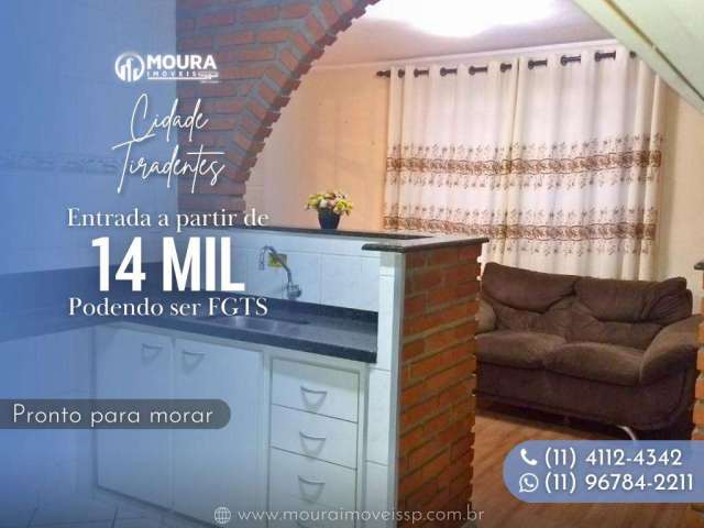 Apartamento para Venda em São Paulo, Cidade Tiradentes, 2 dormitórios, 1 banheiro, 1 vaga