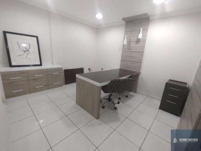 Sala 90m² com estrutura montada para escritório