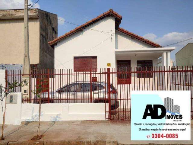 Casa para Locação em São José do Rio Preto, Vila Angélica, 3 dormitórios, 1 banheiro, 1 vaga