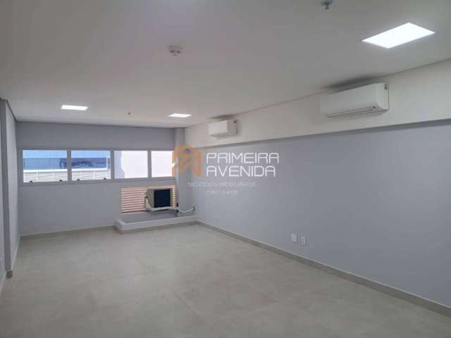 Sala comercial 36m² no Centro Empresarial Aquarius (GERANDO RENDA)