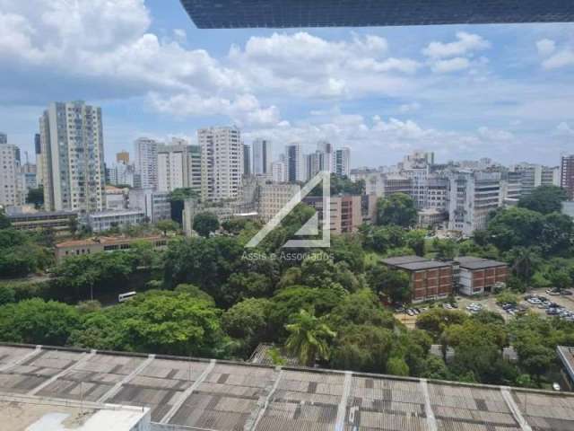 Apartamento quarto e sala nascente elevador garagem portaria 24h à venda na graça!