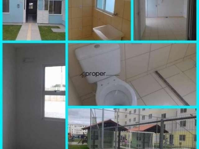 Apartamento com 2 dormitórios à venda, 44 m² por R$ 143.000 - Areal - Pelotas/RS