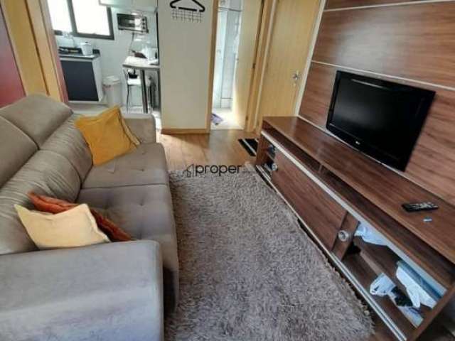 Apartamento Mobiliado com 1 dormitório para alugar, 48 m² por R$ 2.404,31/mês -