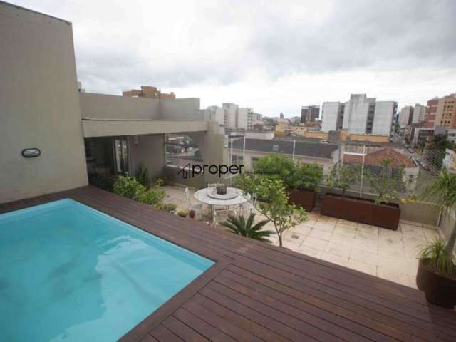 Apartamento Duplex com piscina,  3 dormitórios à venda, 200 m² no Centro