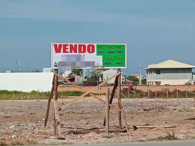 Terreno à venda na Rodovia Evádio Paulo Broering, 8523, Balneário Ponta do Papagaio (Ens Brito), Palhoça, 360 m2 por R$ 380.000