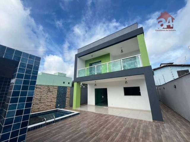 Casa com 3 dormitórios à venda, 150 m² por R$ 685.000,00 - Alto do Picuaia - Lauro de Freitas/BA