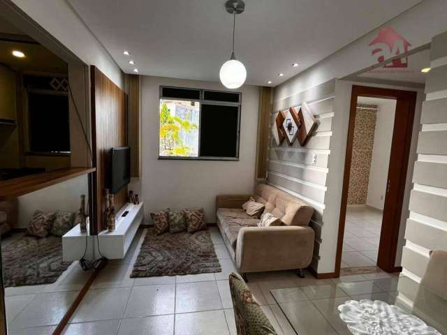 Apartamento com 2 dormitórios à venda, 42 m² por R$ 170.000,00 - Quintas do Picuaia - Lauro de Freitas/BA