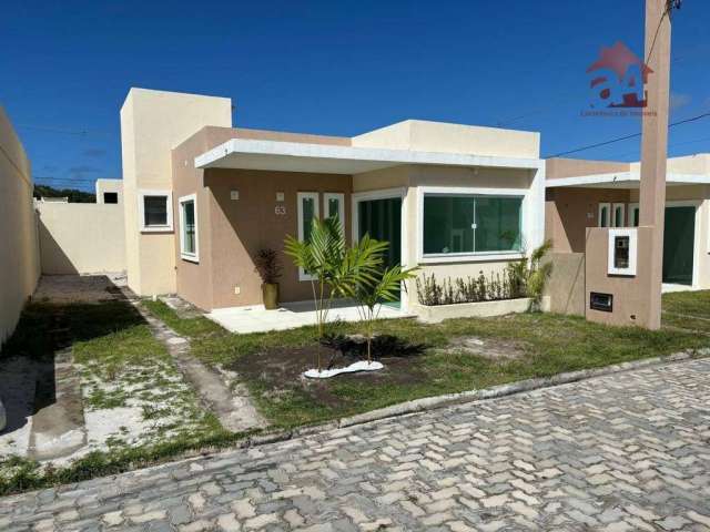 Casa com 2 dormitórios à venda, 69 m² por R$ 460.000,00 - Abrantes - Lauro de Freitas/BA