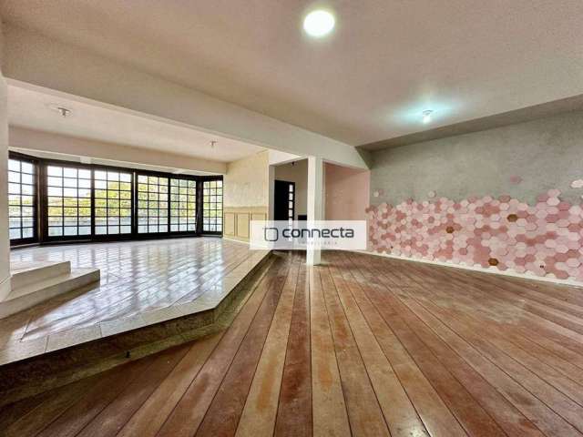 Ampla casa comercial com 3 pavimentos no jardim pinhal