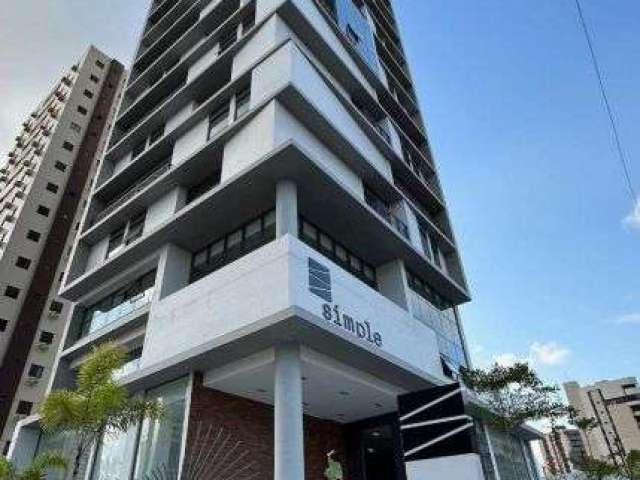 Falt novo, com 25m², no 22° andar, posição nascente para venda em Manaíra