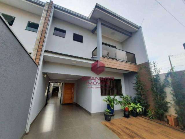 Sobrado com 3 dormitórios, 137 m² - venda por R$ 640.000,00 ou aluguel por R$ 2.650,00/mês - Jardim Colina Verde - Maringá/PR