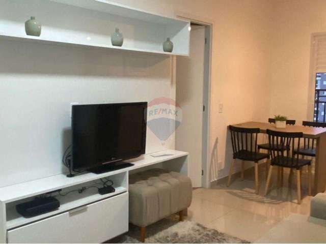 Apartamento Mobiliado 1 dormitório Varanda Gourmet no Edifício Lunna Campolim, Parque Campolim, Sorocaba-SP