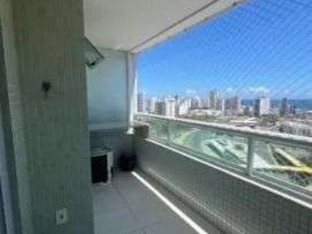 Apartamento com 1 dormitório, 74 m² - venda por R$ 500.000,00 ou aluguel por R$ 4.500,00/mês - Itaigara - Salvador/BA