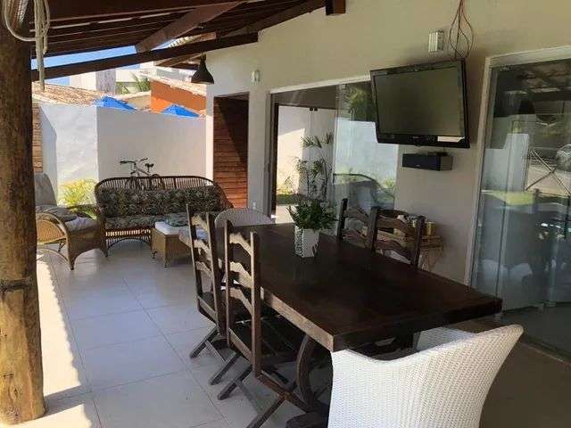 Casa com 5 dormitórios para alugar, 220 m² por R$ 10.813,00/mês - Guarajuba - Camaçari/BA