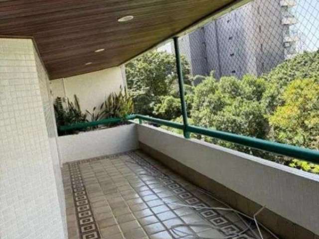 Apartamento com 4 dormitórios para alugar, 434 m² por R$ 9.600,00/mês - Brotas - Salvador/BA