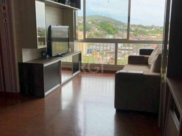 Apartamento de 3 dormitórios (1 suíte) 73,76 m² de área privativa. Sala de jantar e de estar,  e TV, cozinha, área de serviço e 2 banheiros. No 13º andar. Uma garagem escriturada e coberta. Condomínio