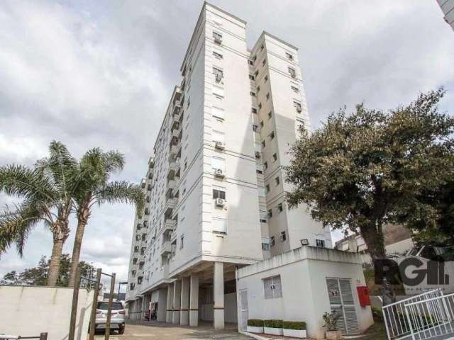 Ótimo apartamento no Condomínio Porto Teresópolis, de frente, com 59m² privativos, de 2 dormitórios, vaga e infra. Possui sala ampla, sacada aberta, 2 dormitórios, banheiro com box de vidro e ventilaç