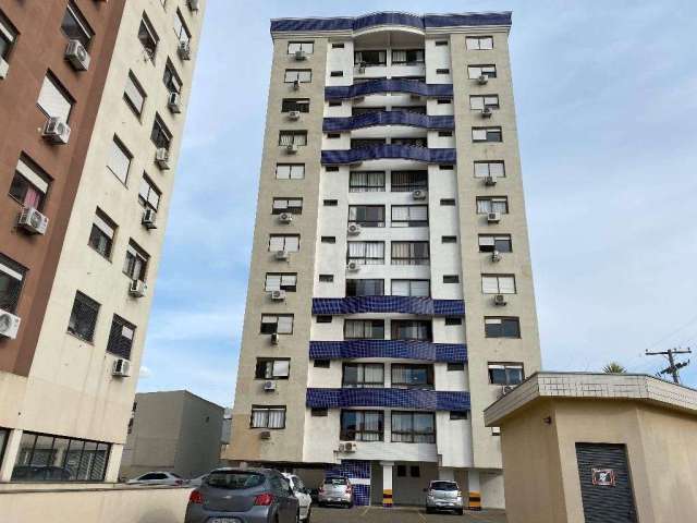 Excelente apartamento para Comprar no Bairro São Sebastião. Possui 2 dormitórios, sendo um suíte, living amplo 2 ambientes com lareira, cozinha com churrasqueira, posição solar leste de frente, banhei