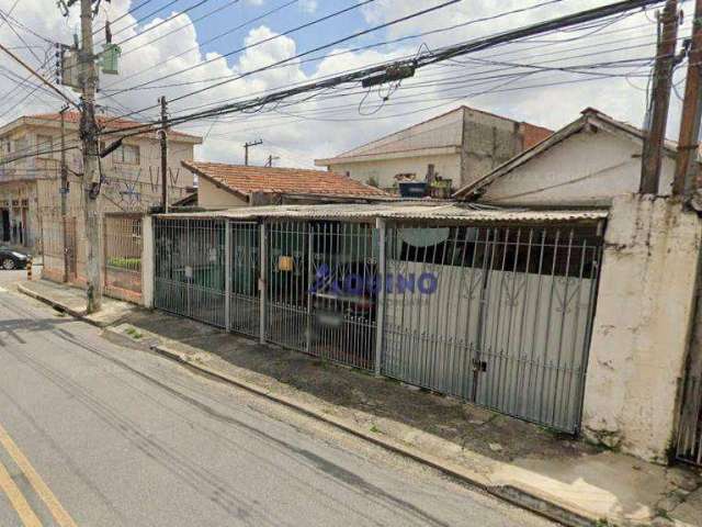 Terreno à venda, 275 m² com 3 casas por R$ 500.000 - Jardim Tranqüilidade - Guarulhos/SP