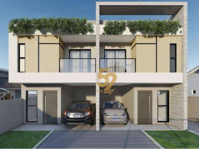 Sobrado com 3 dormitórios à venda, 100 m² por R$ 669.000,00 - Xaxim - Curitiba/PR