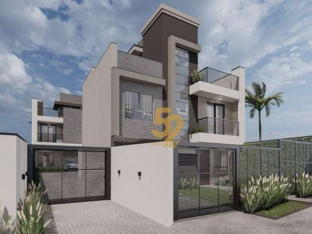 Sobrado com 3 dormitórios à venda, 127 m² por R$ 749.000,00 - Uberaba - Curitiba/PR