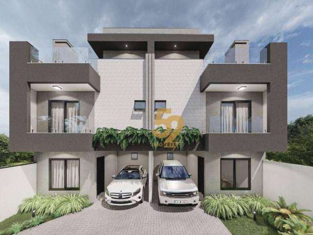 Sobrado com 3 dormitórios à venda, 118 m² por R$ 799.000,00 - Uberaba - Curitiba/PR