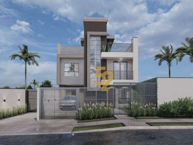 Sobrado com 3 dormitórios à venda, 146 m² por R$ 879.000,00 - Uberaba - Curitiba/PR