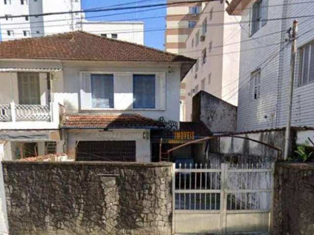 Sobrado com 3 dormitórios à venda, 200 m² por R$ 800.000,00 - Campo Grande - Santos/SP