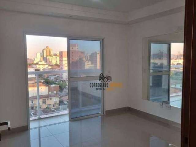 Apartamento com 2 dormitórios à venda, 55 m² por R$ 535.000,00 - Aparecida - Santos/SP