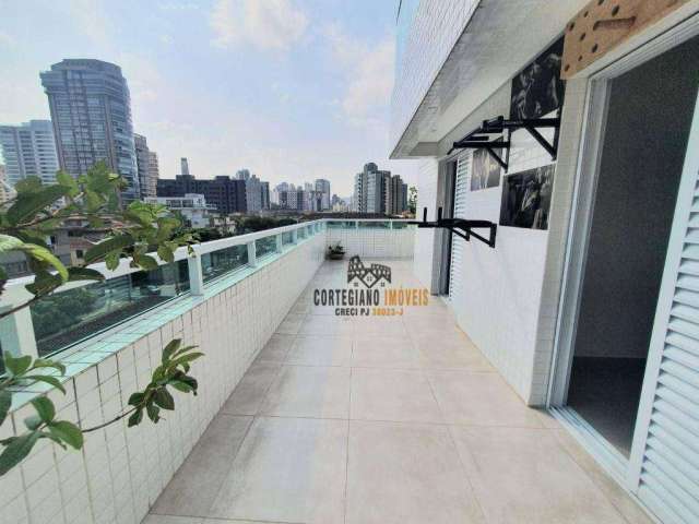 Apartamento Garden com 2 dormitórios à venda, 100 m² por R$ 785.000,00 - Embaré - Santos/SP