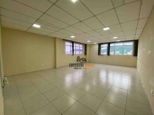 Sala para alugar, 58 m² por R$ 2.770/mês - Vila Matias - Santos/SP