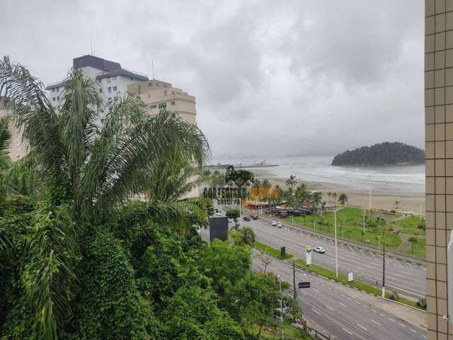 Flat frente ao mar à venda R$ 169.000 - Itararé - São Vicente/SP