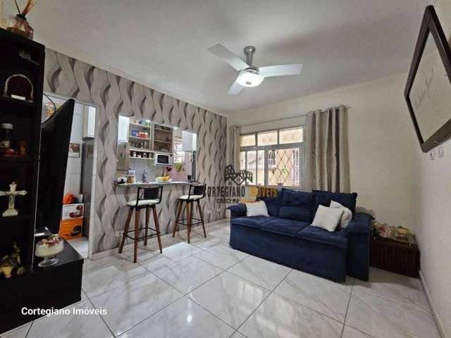 Apartamento com 1 dormitório à venda, 56 m² por R$ 200.000,00 - Gonzaguinha - São Vicente/SP