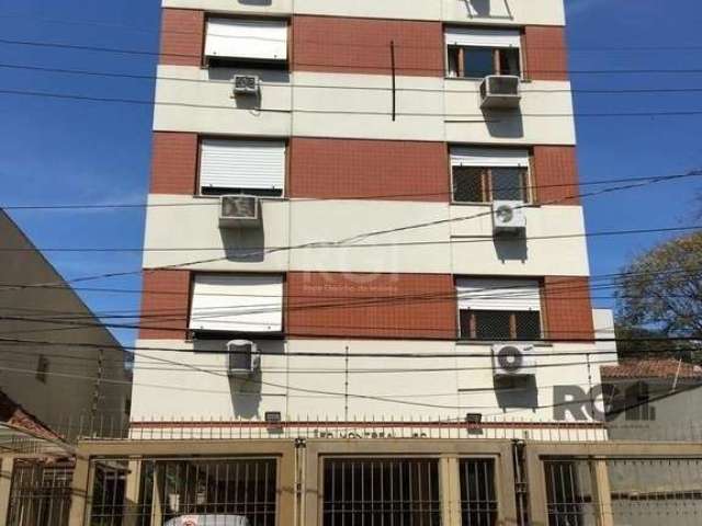 Apartamento 36,69 m² -  Mobiliado ,1 Dormitório com armário, cama, split, Living  2 ambientes com sacada, sofá-cama, painel de Tv, mesa de jantar , split , banheiro social com box  de vidro temperado,