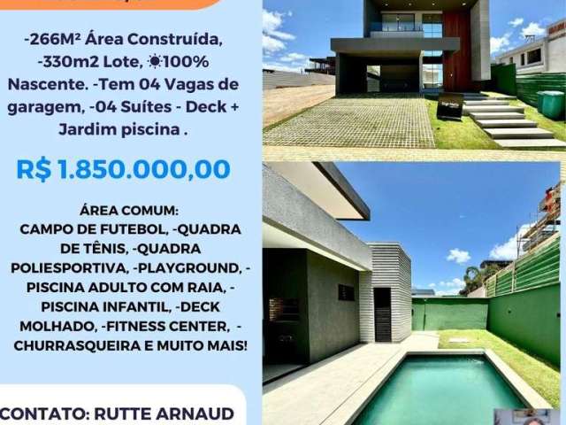 Casa para Venda em Eusébio, COITÉ, 4 dormitórios, 4 suítes, 5 banheiros, 4 vagas